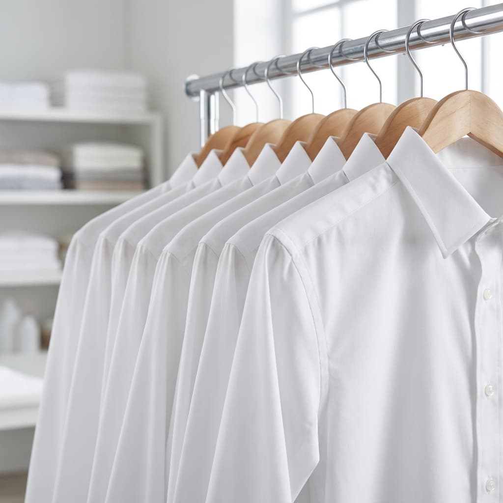 Roupas perfeitamente passadas